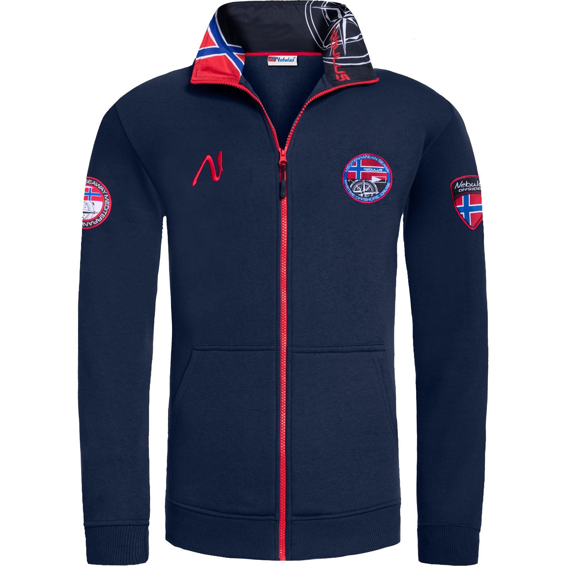 Nebulus Sweatjacke FORMER, P4122 - Herren, navy, L günstig online kaufen