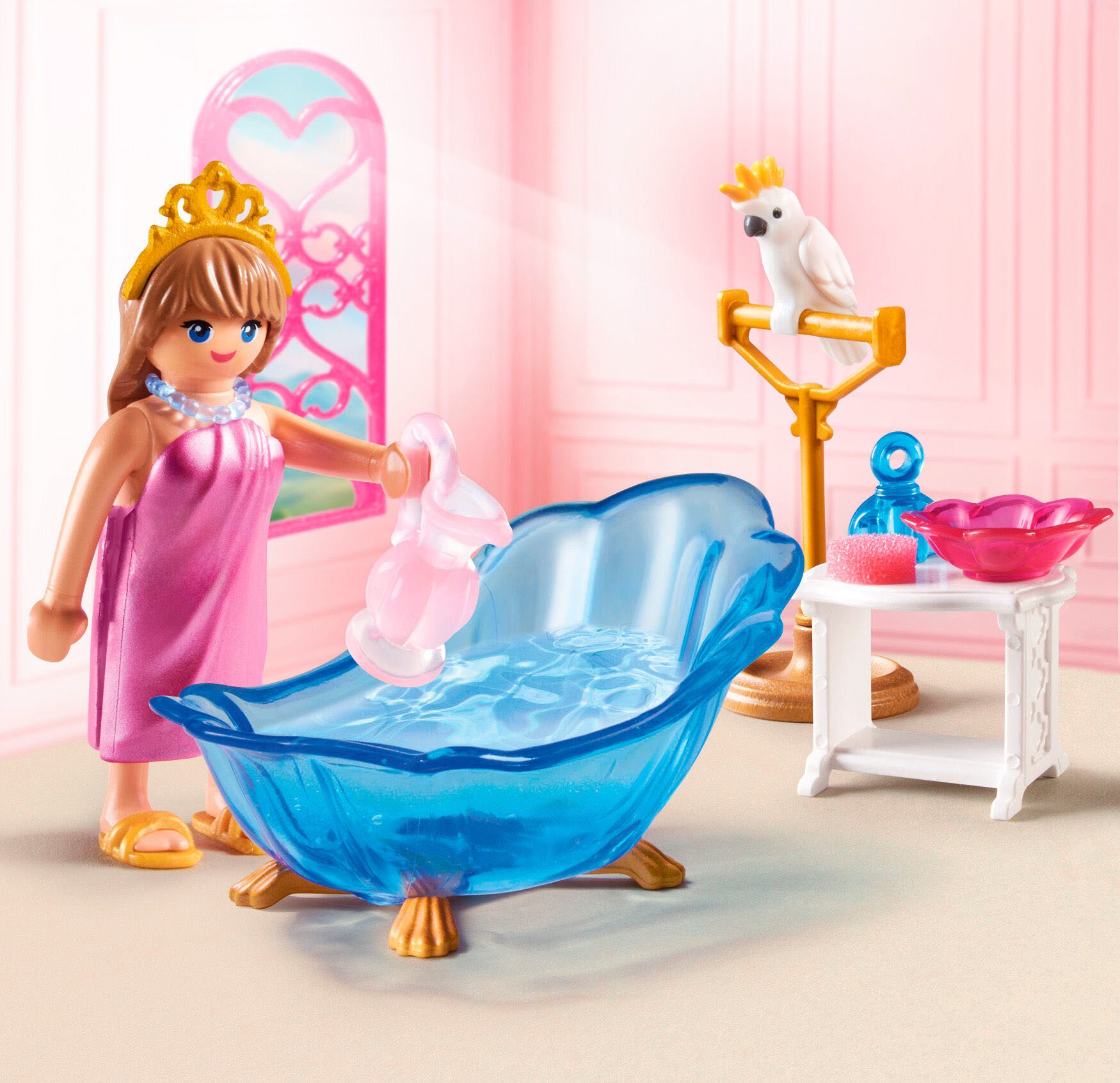 Playmobil® Badezimmer für Prinzessin (71850), Playmobil Princess Magic Konstruktions-Spielset, (16 St) – Bild 5 von 5