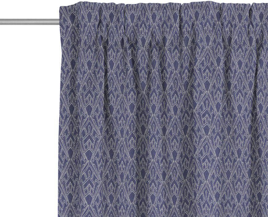 aus Urban Bio-Baumwolle royalblau Adam, Jacquard, Vorhang Multifunktionsband nachhaltig (1 blickdicht, St), Cactus,