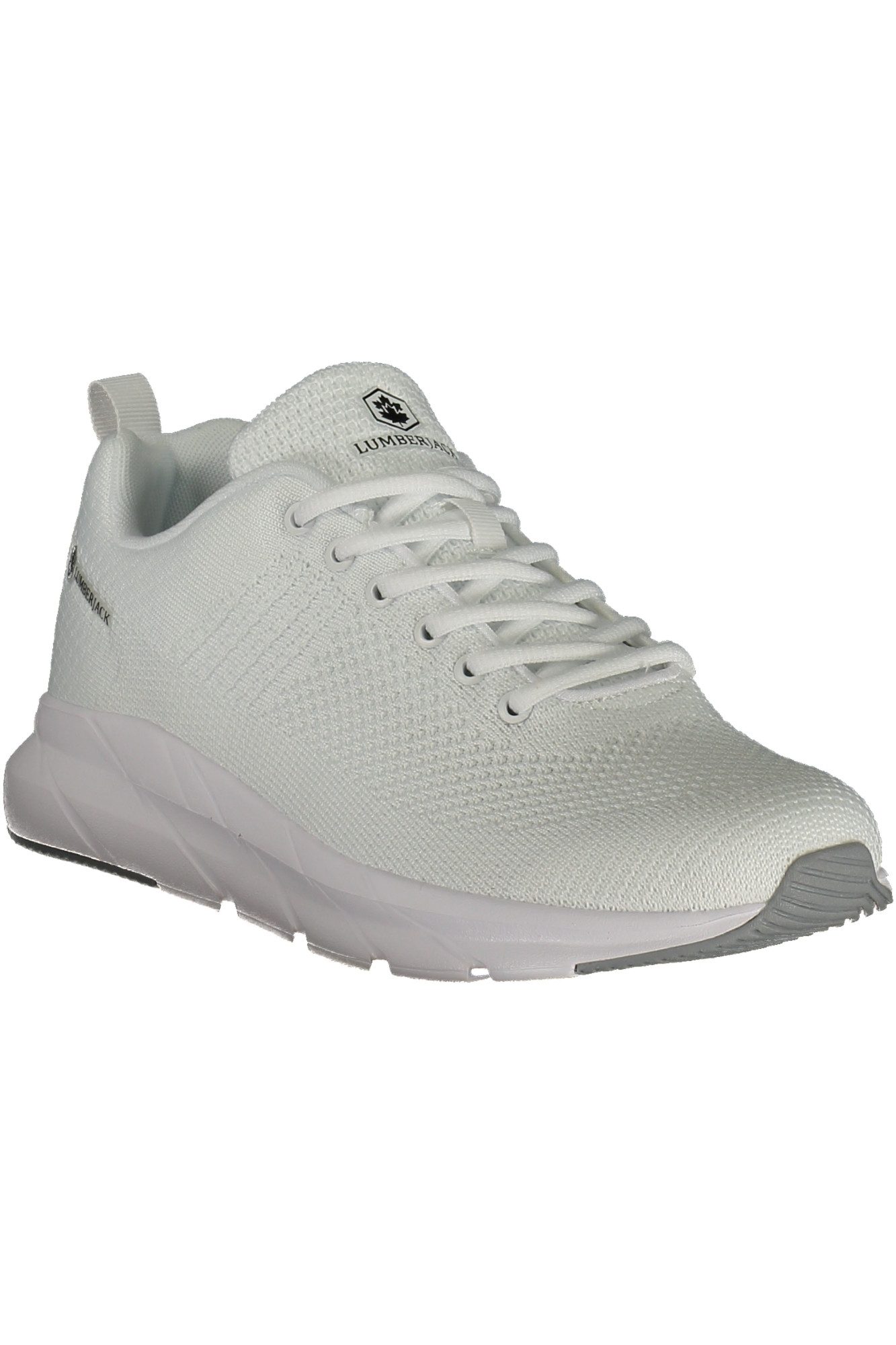 LUMBERJACK Sneaker Weiße Herrensportschuhe mit Memory-Foam
