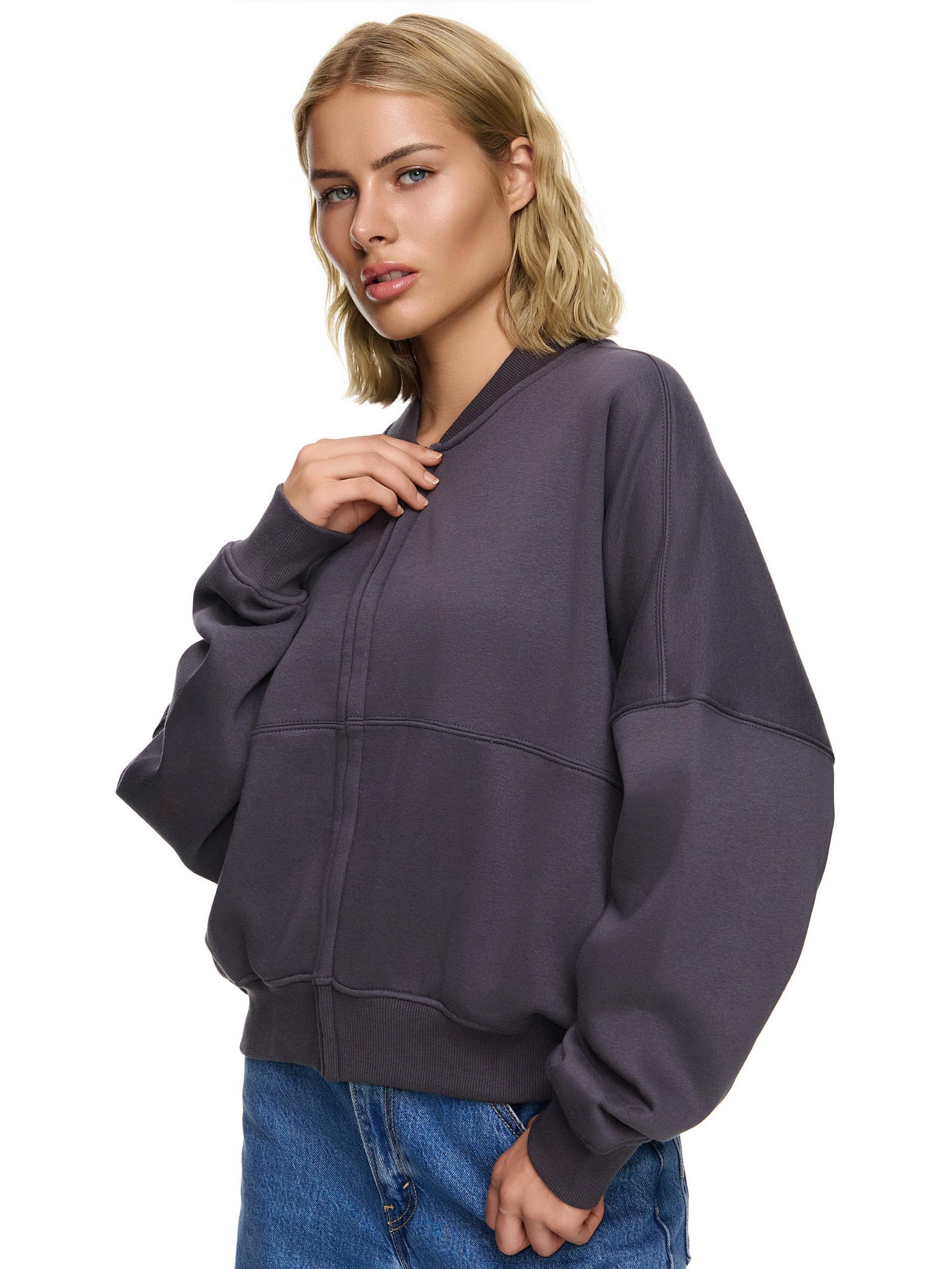 Worldclassca Sweatjacke Worldclassca Oversized Sweatjacke mit günstig online kaufen