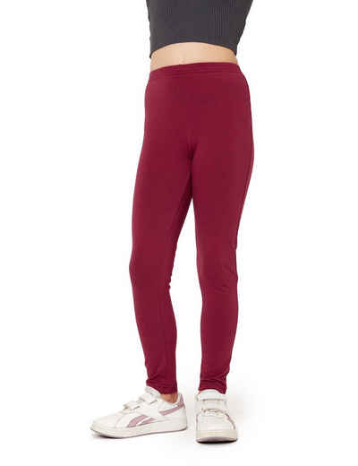 Bellivalini Leggings Mädchen Lange Leggings aus Baumwolle BLV50-279 (1-tlg) elastischer Bund