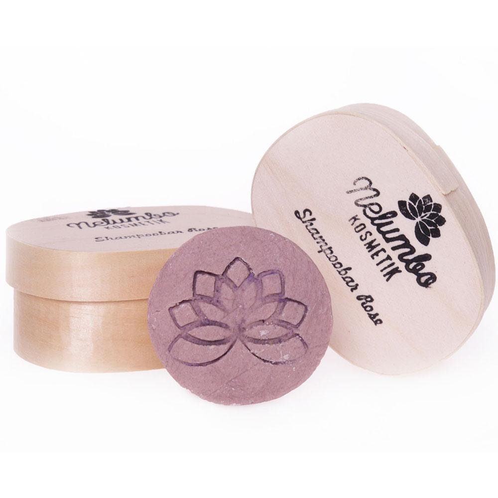 Festes Haarshampoo Shampoobar Rose