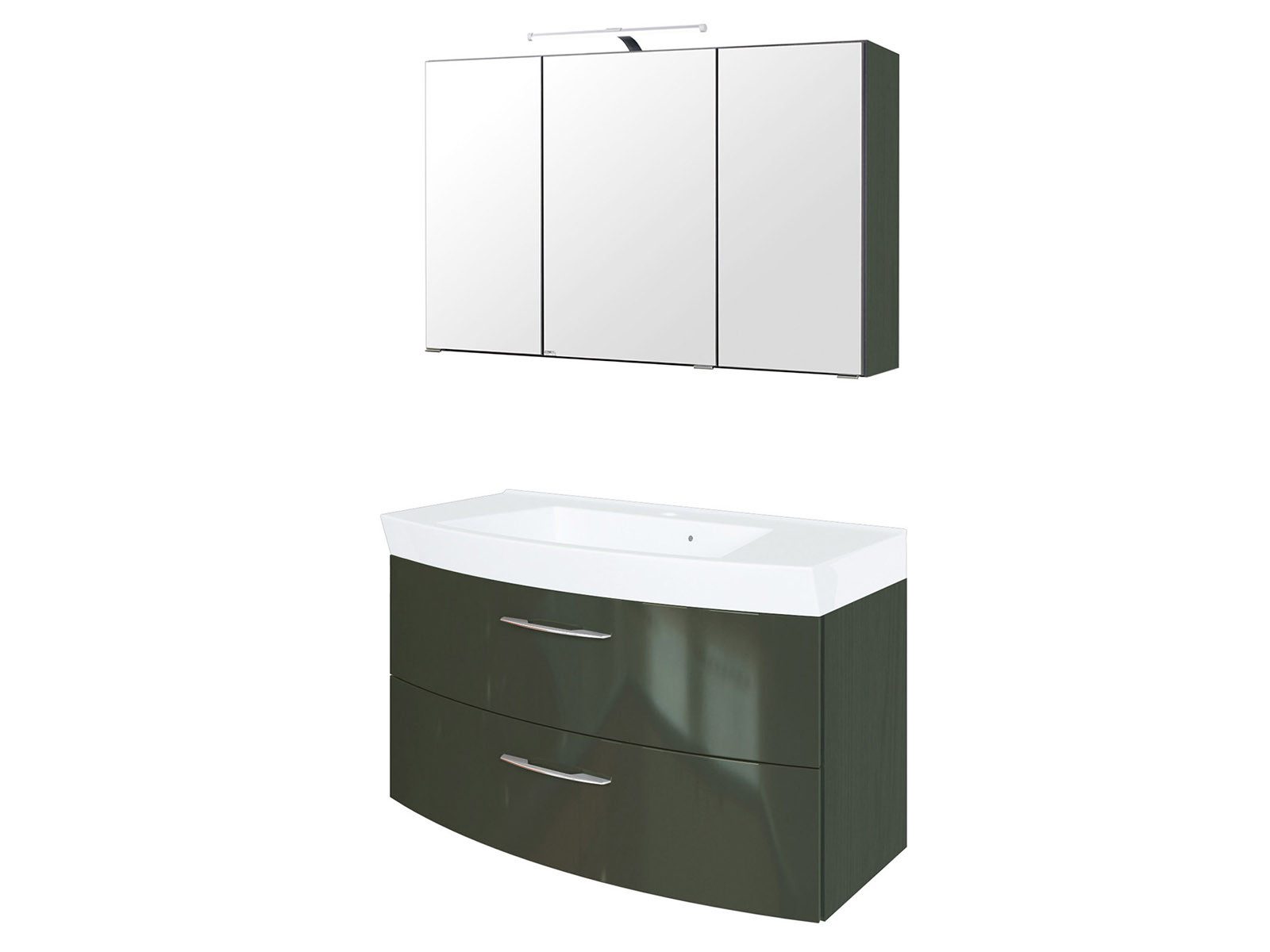 HELD MÖBEL Badezimmer-Set 100 x 54 x 47 cm (B/H/T)