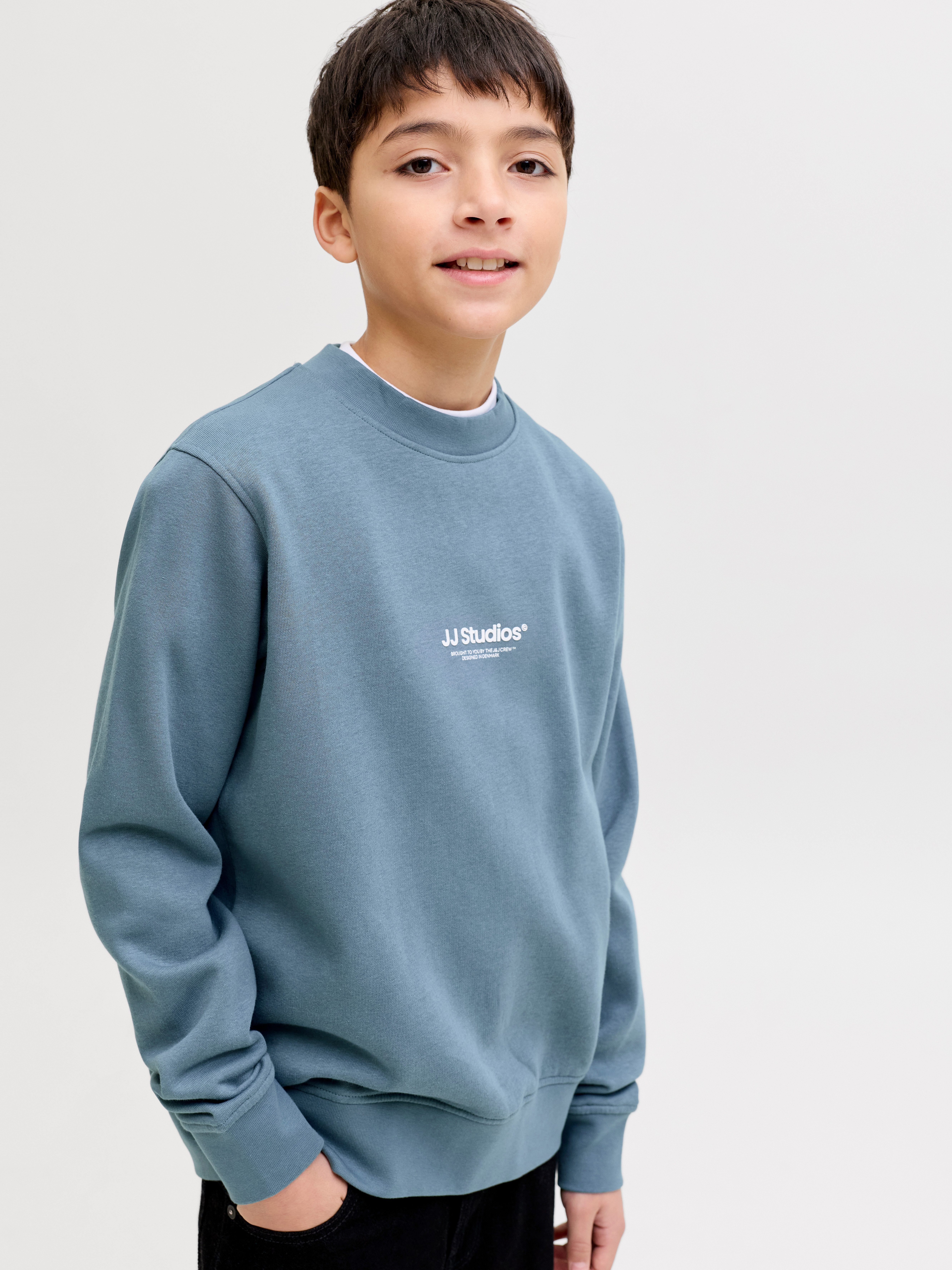 Jack & Jones Junior Sweatshirt JJESOHO SWEAT CREW NECK SN JNR – Bild 2 von 5