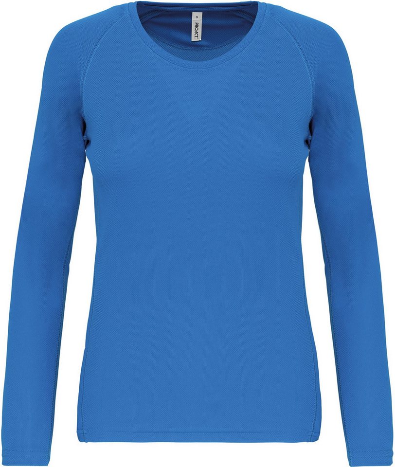 Proact Trainingsshirt Damen Basic Sport Funktionsshirt Langarm
