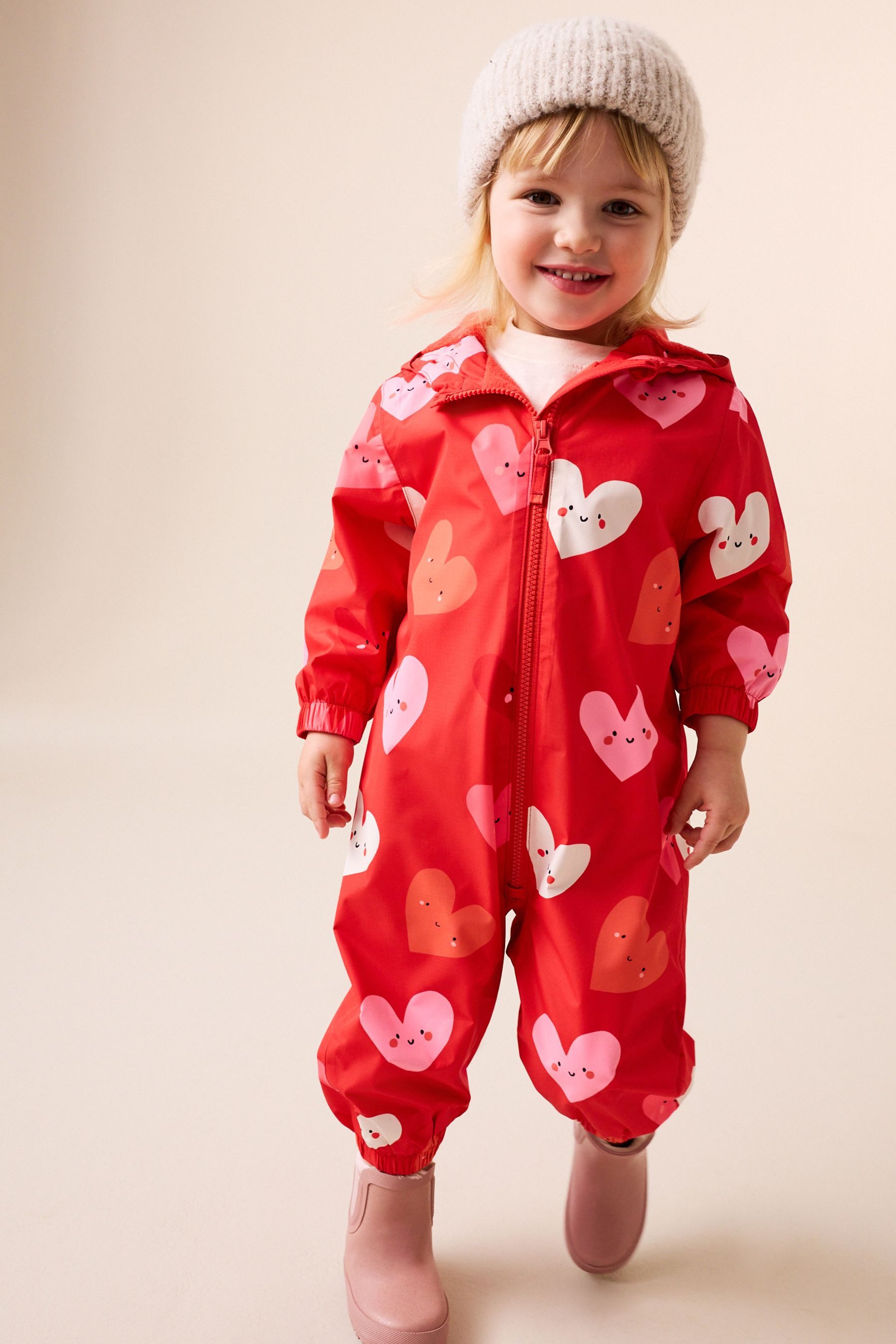 Next Regenoverall Wasserdichter gemusterter Matschanzug (1-tlg)