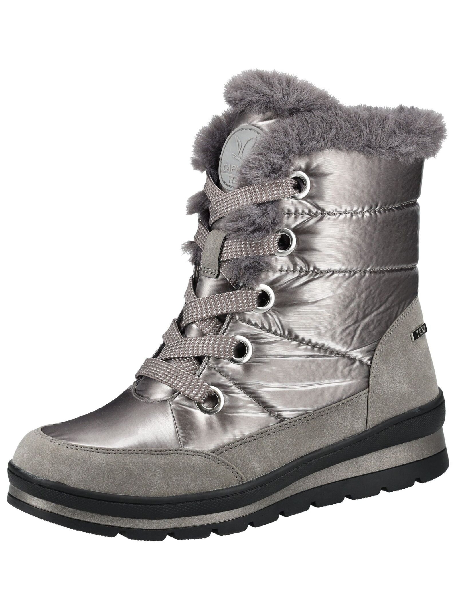 Caprice Stiefelette Lederimitat/Textil . Schnürstiefelette