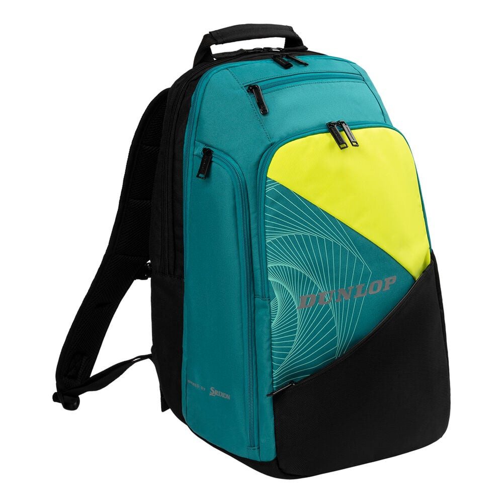 Dunlop Rucksack D TAC SX-PERFORMANCE BACKPACK TEAL/BLACK/YELLOW