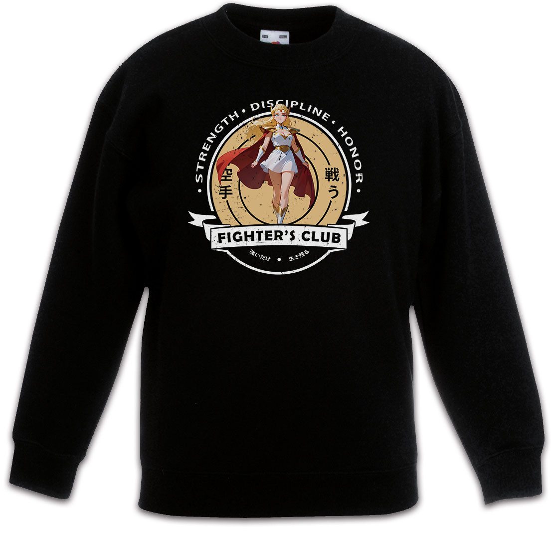 Sweatshirt Fighter's Club Princess II Kinderpullover He Master Of Power The