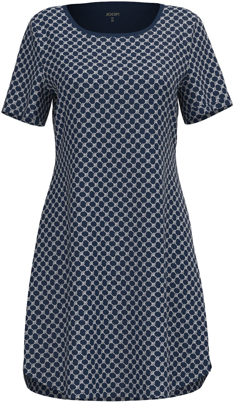 JOOP! Nachthemd Cosy mit Cornflower-Alloverprint günstig online kaufen