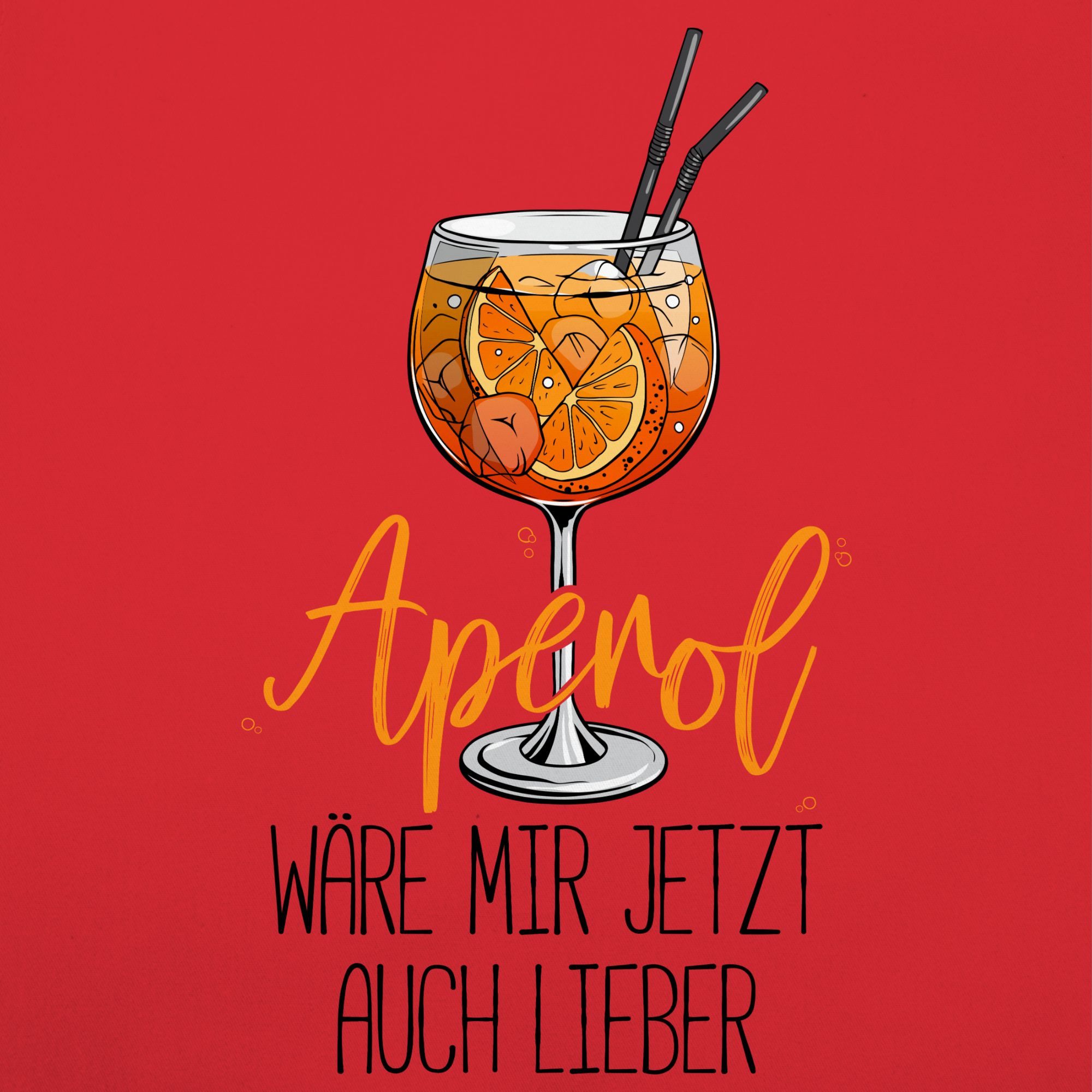 Shirtracer Kochschürze Aperol wäre mir jetzt günstig online kaufen