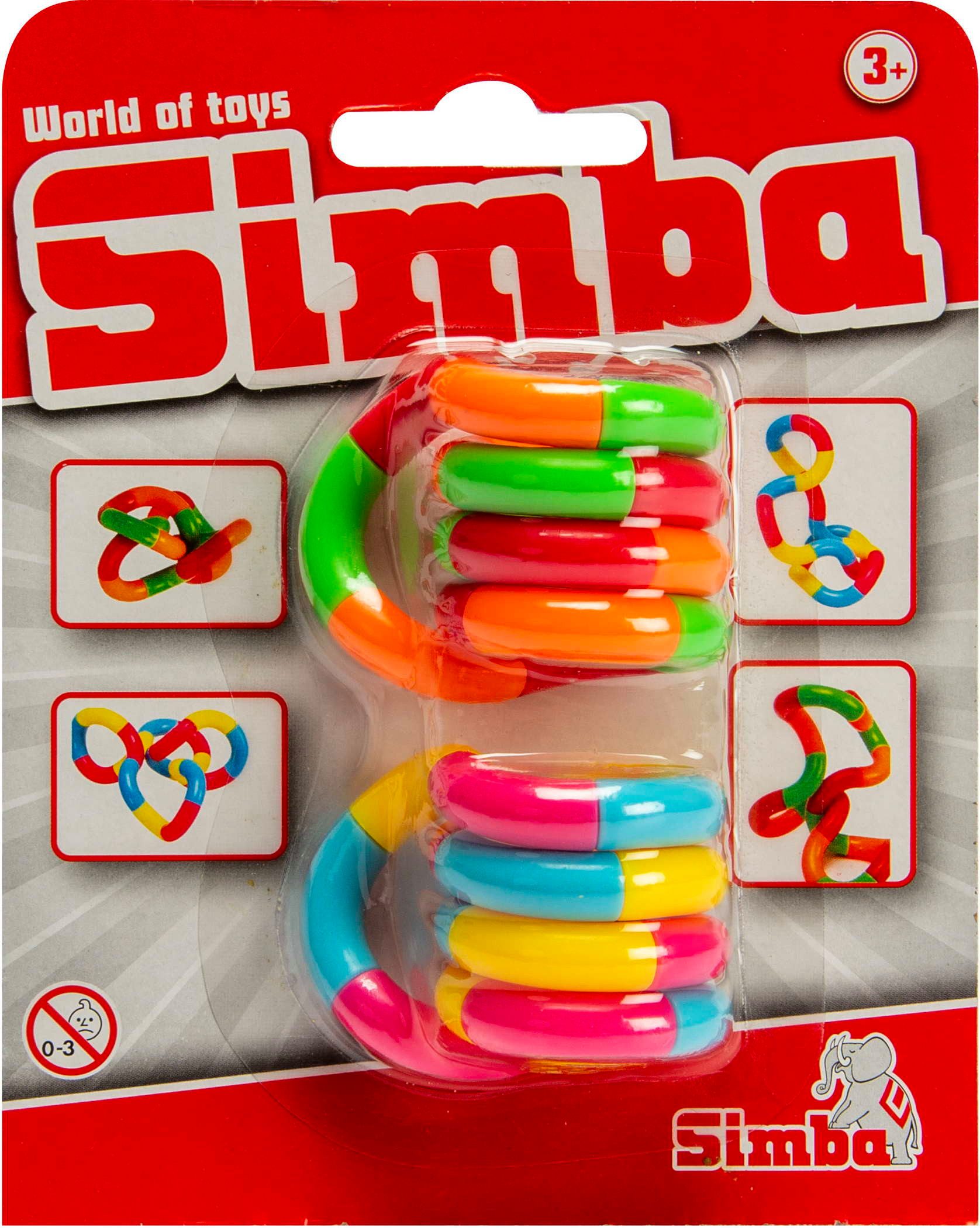 SIMBA Lernspielzeug World of Toys Motorikspielzeug 2x Fidget Twister 108614 günstig online kaufen