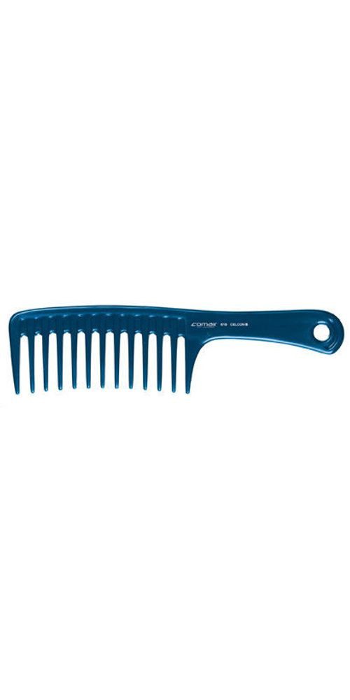 Comair Germany Haarbürste Comair Profi Line -Handle Kamm 619 blau 25cm