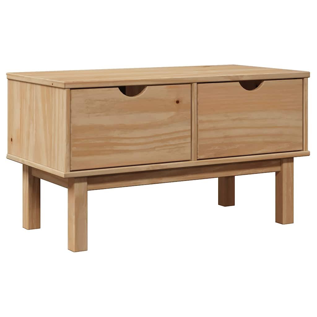 vidaXL Sitzbank Flurbank OTTA 80x40x45 cm Massivholz Kiefer