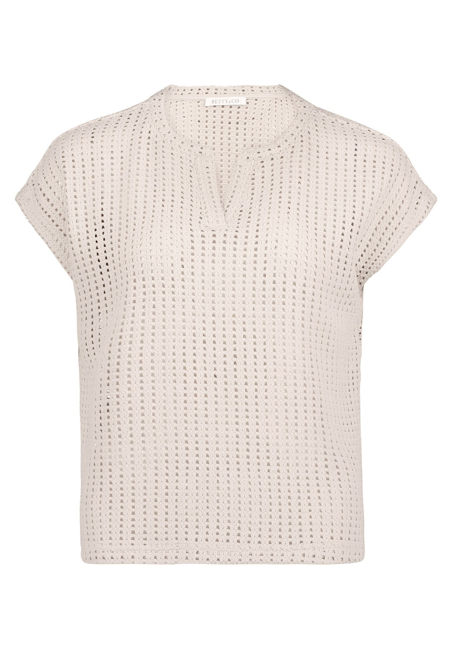Betty&Co Kurzarmshirt Damen kurzarm (1-tlg)