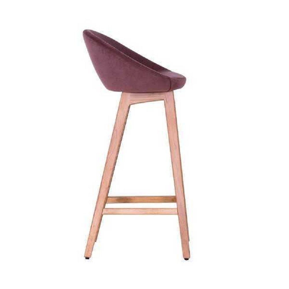 Barhocker Holzstuhl in Europa JVmoebel Stuhl Modern Stuhl (1 stilvoll Möbel Designer St), Made Lila Luxus
