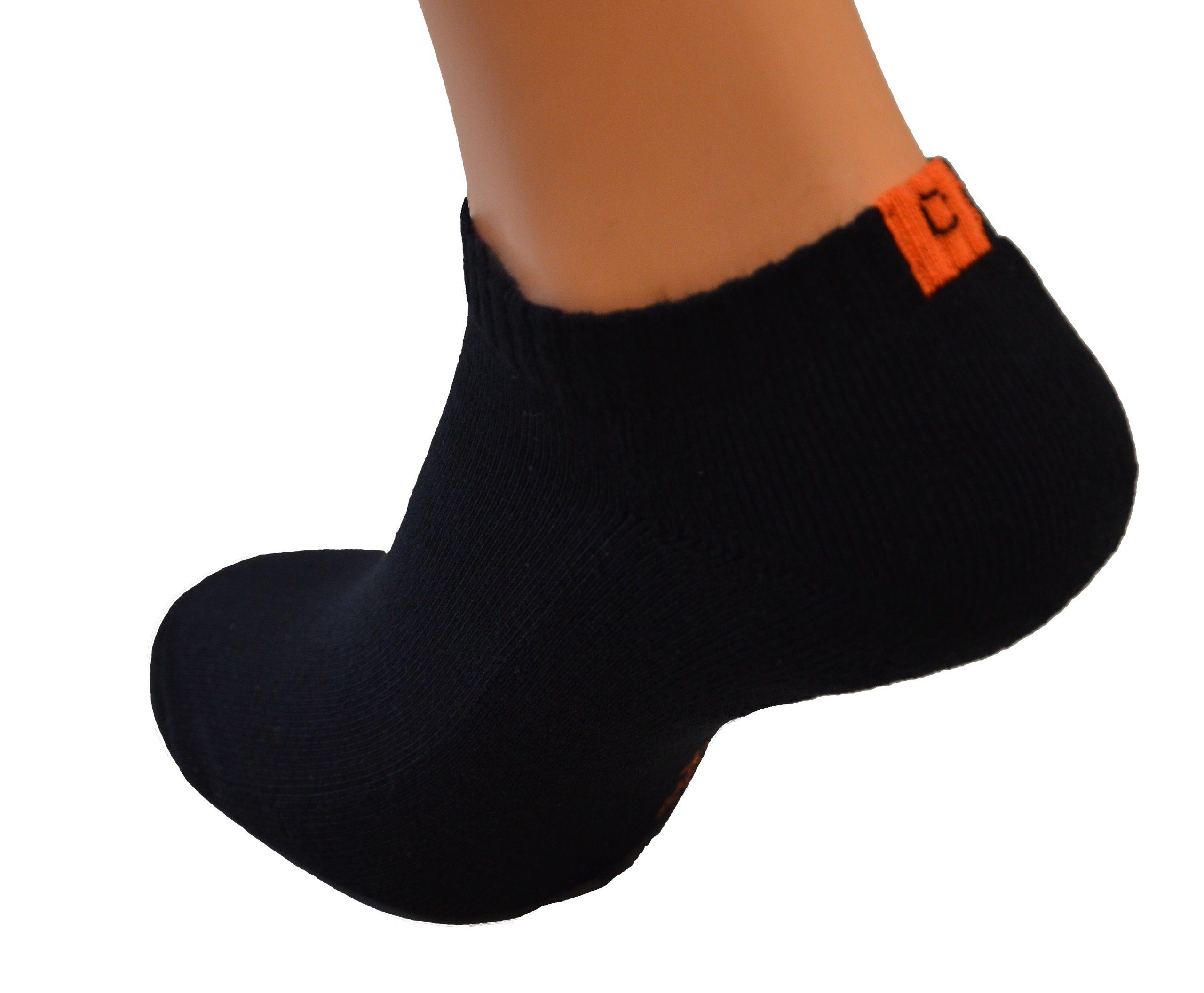 Cocain underwear Sneakersocken Damen Herren Sport Sneakers Socke schwarz weiß dicke Frottee Sohle 100 (6-Paar) atmungsaktiv feuchtigkeitsregulierend