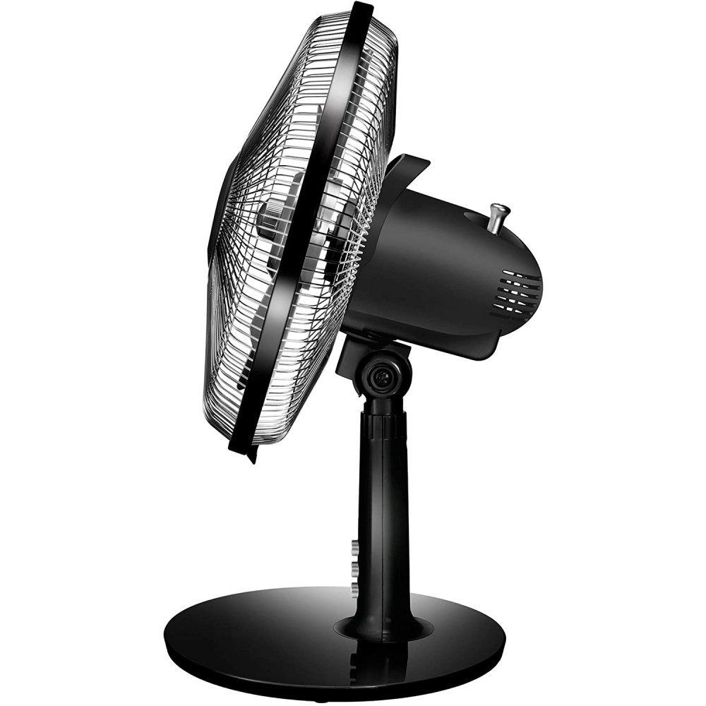 Unold Tischventilator 86817 Silverline Tischventilator Schwarz