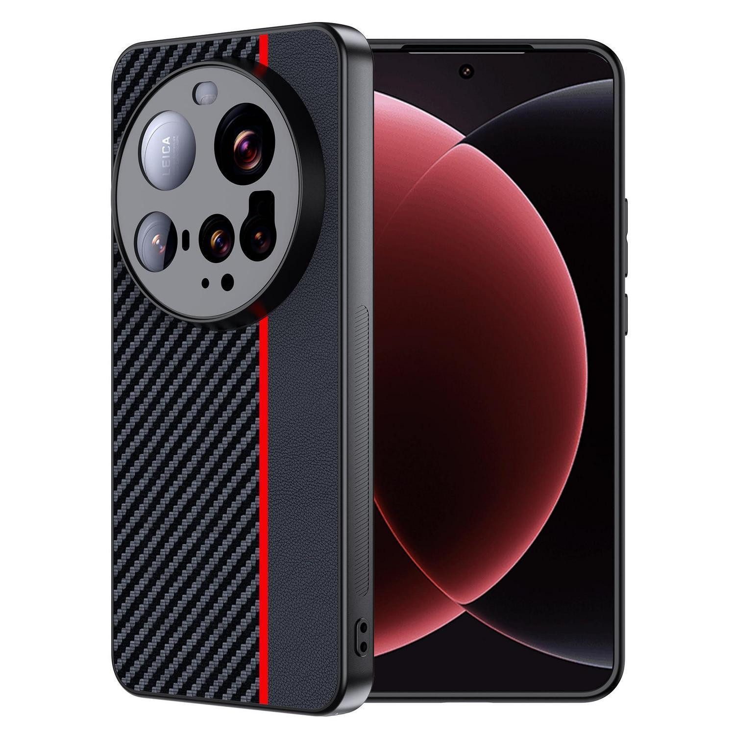 LuxusKollektion Handyhülle Handyhülle Xiaomi 15 Ultra Kohlefaser Kratzfest