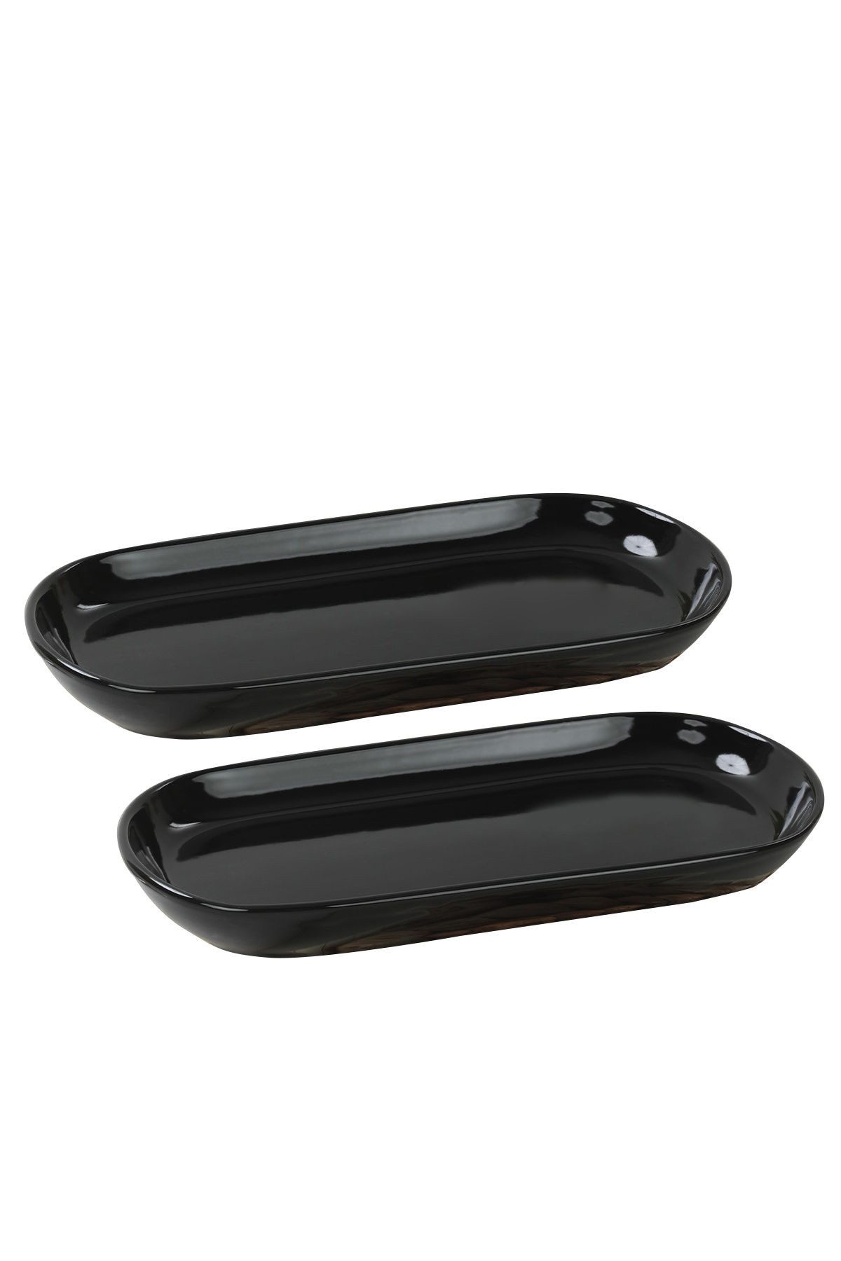 Hermia Concept Teller-Set 100% CERAMIC, 26 x 12,2 x 3 cm (2 Pieces) M1424 (2-tlg)