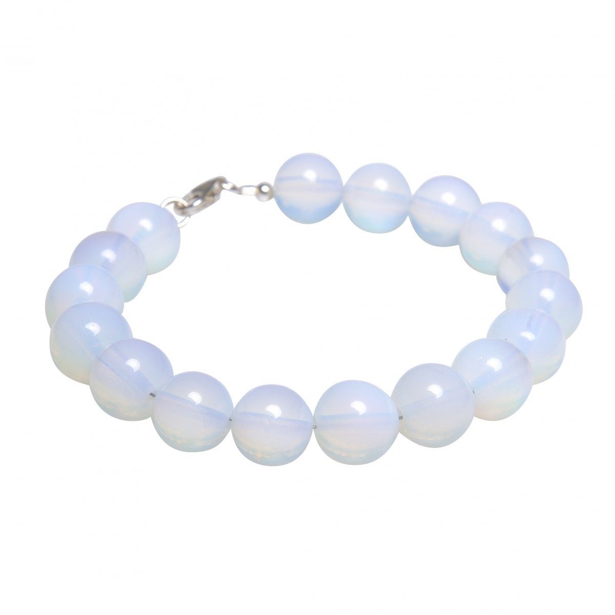 Silberarmband Armband aus Opalit Mondstein