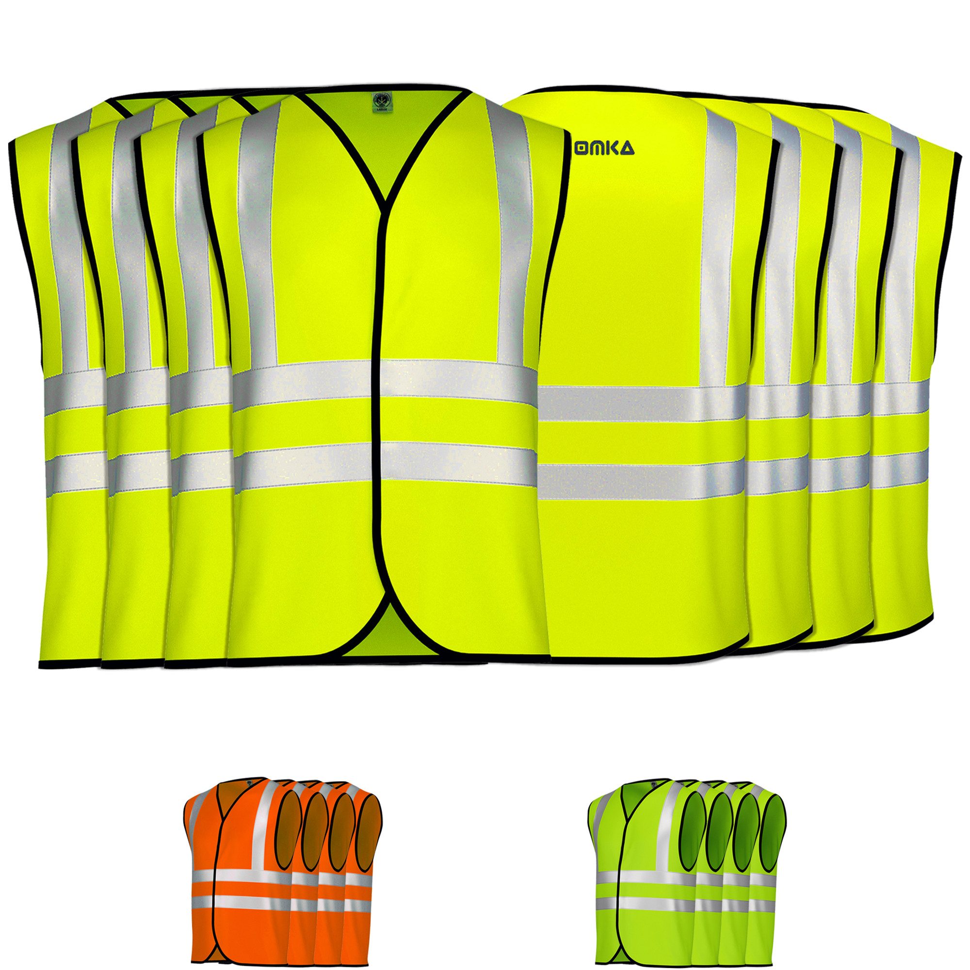 Warnweste 4 x Warnweste set