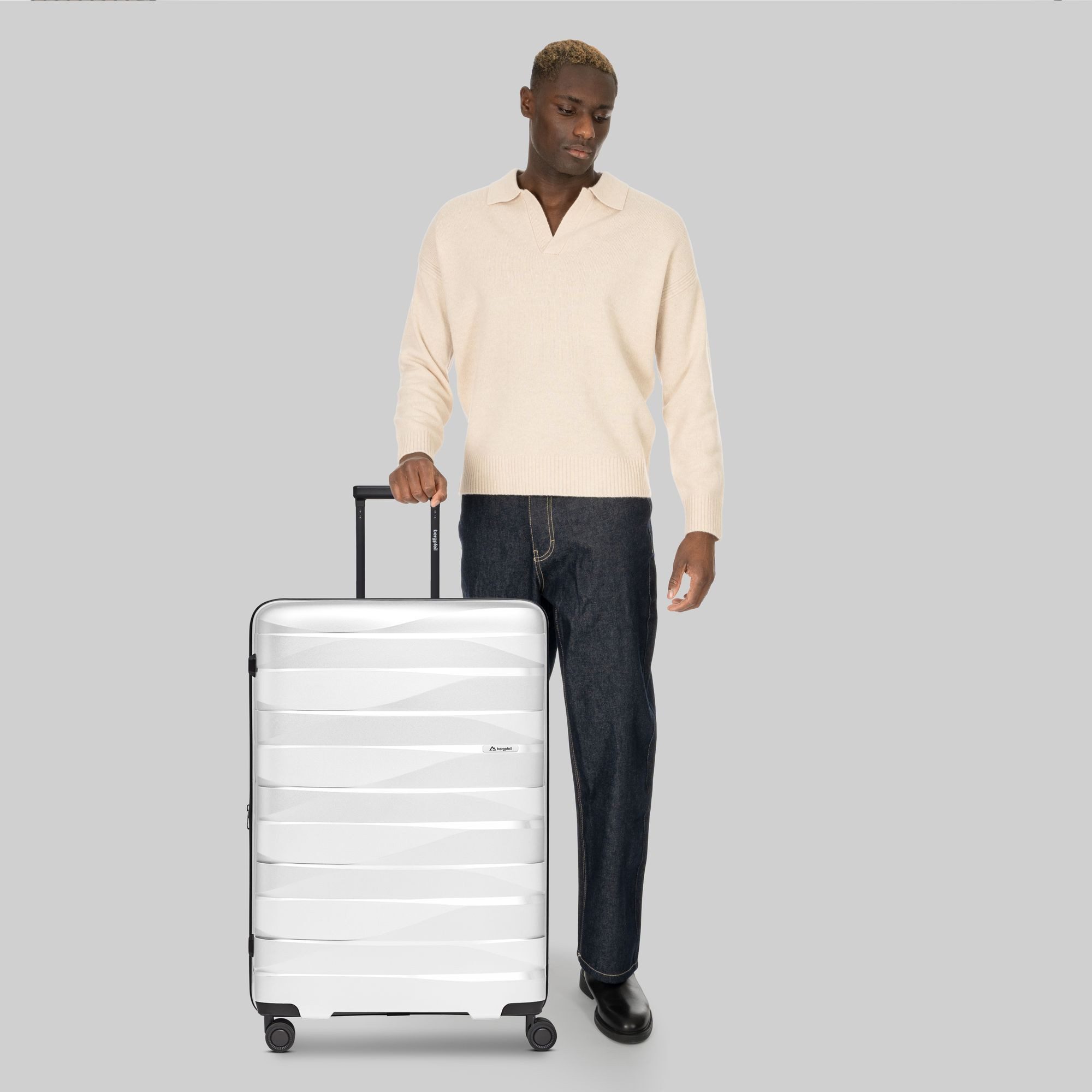 Bergpfeil Hartschalen-Trolley Travel, 4 Rollen, Polypropylen günstig online kaufen