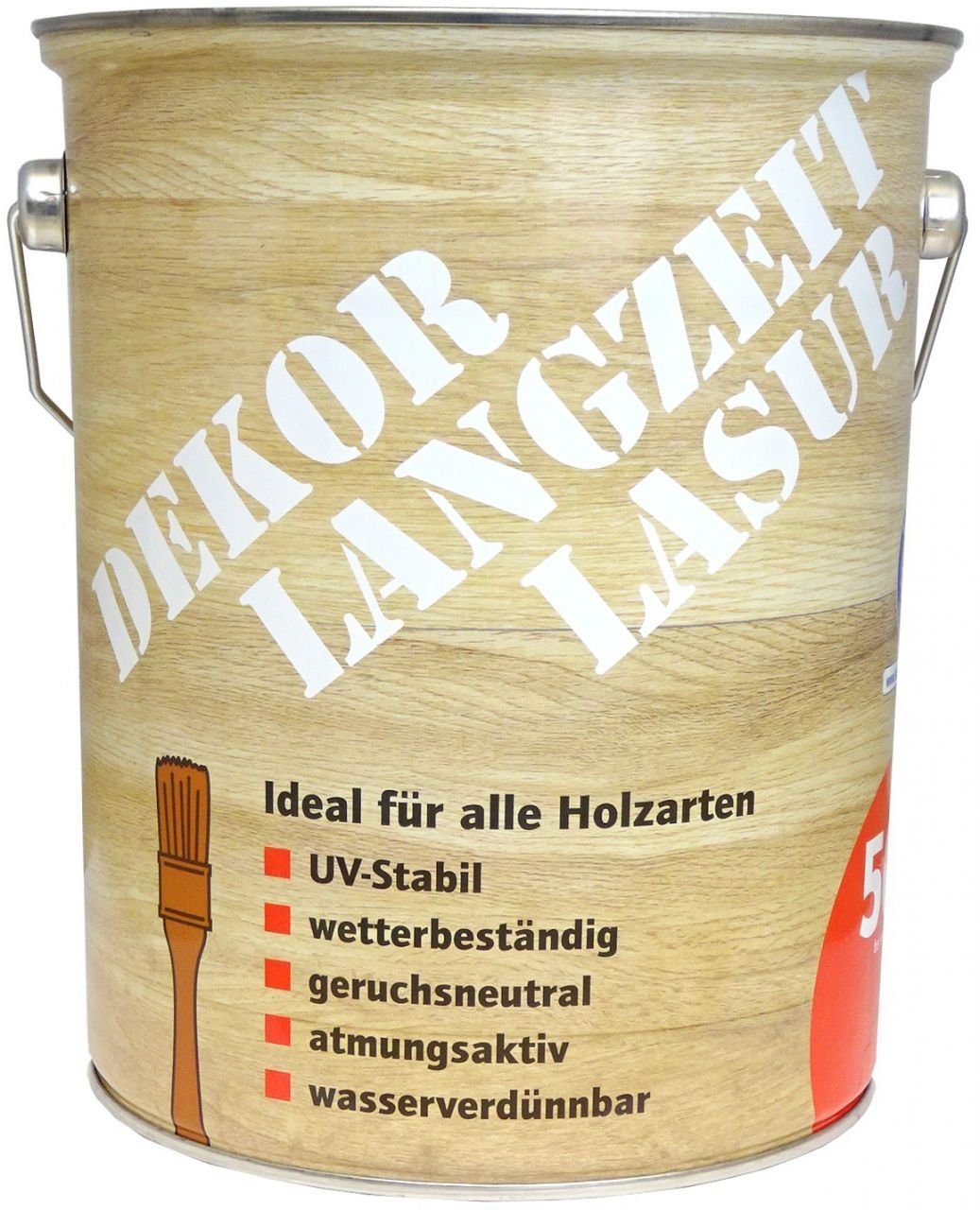 5 Farben Lasur Langzeitlasur Wilckens L Dekor teak