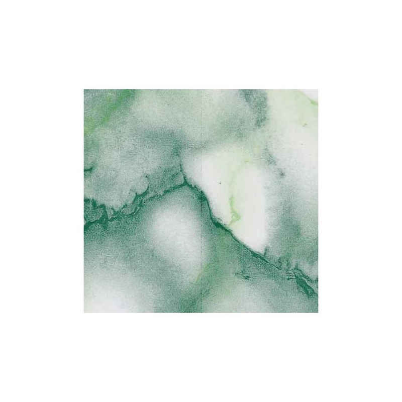 AS4HOME Möbelfolie Möbelfolie Carrara Marmor Look grün 45 cm x 200 cm