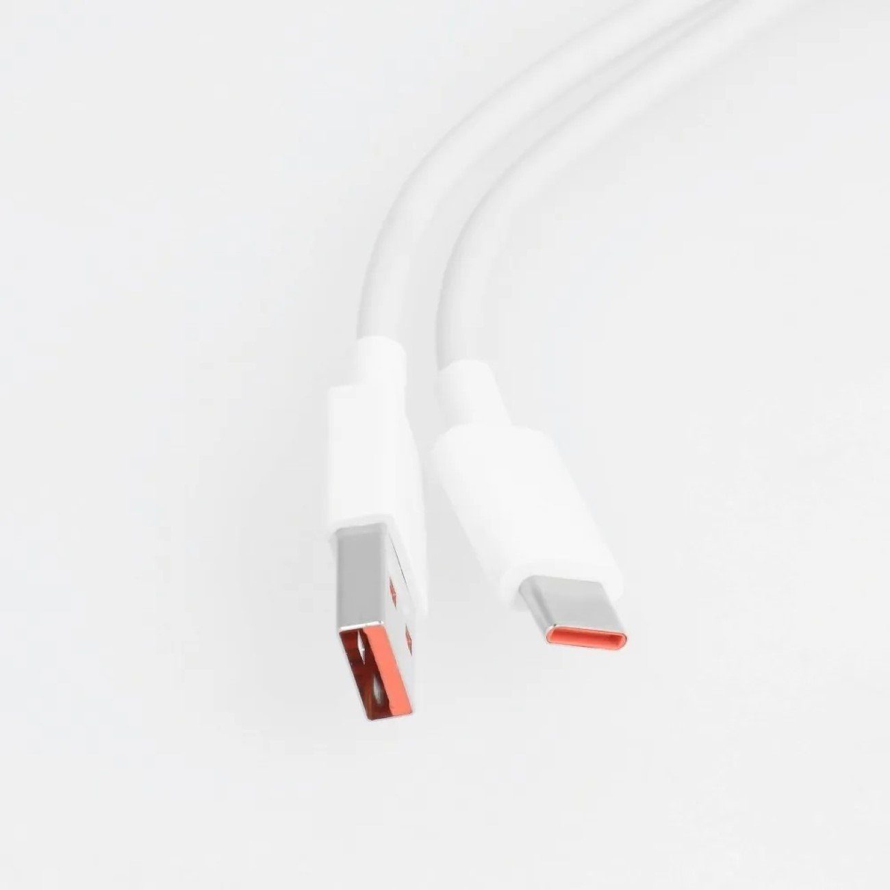 Xiaomi Original Ladekabel / Datenkabel USB-KABEL - USB-A - USB-C 6A 1 m Weiß USB-Kabel, (100 cm)