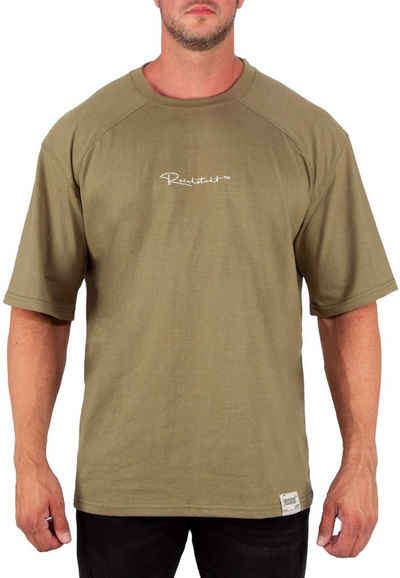 Reichstadt Oversize-Shirt Oversized Shirt (1-tlg) mit Stitching auf der Brust