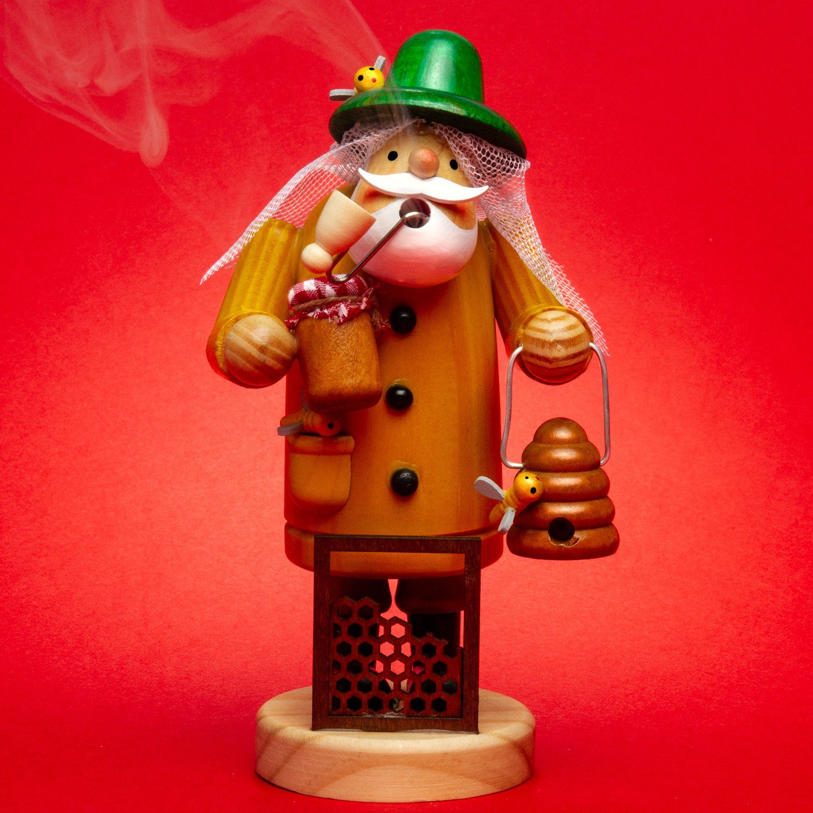 SIKORA Weihnachtsfigur RM-A Räuchermännchen aus Holz günstig online kaufen