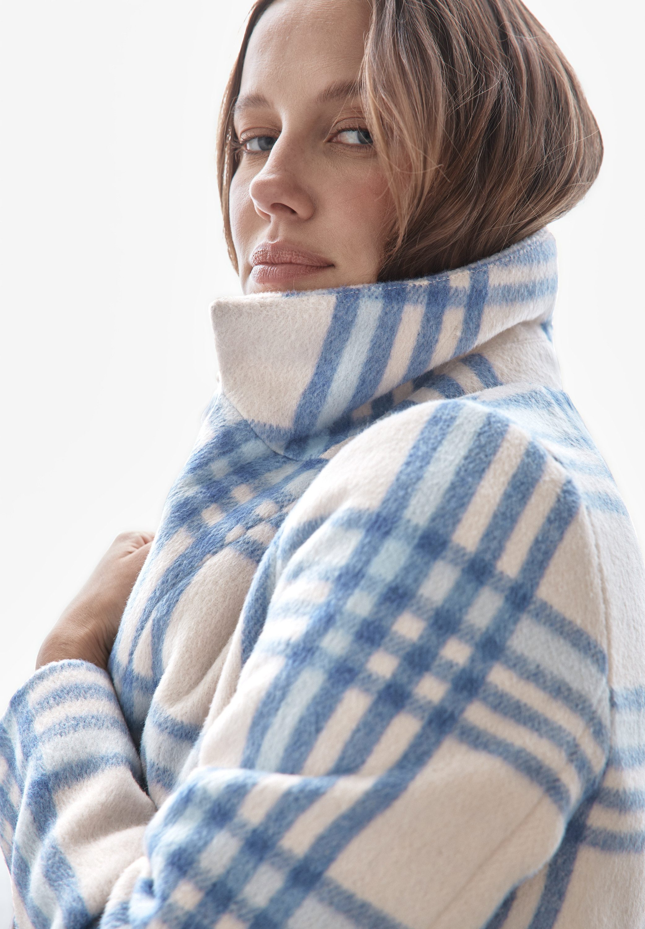 STREET ONE Cabanjacke kariert, mit Reverskragen günstig online kaufen