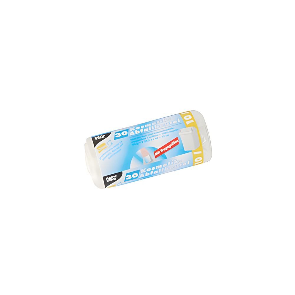 PAPSTAR Müllbeutel 600x Müllbeutel mit Tragegriffen HDPE 10l 42 x 39,5cm transparent 7my