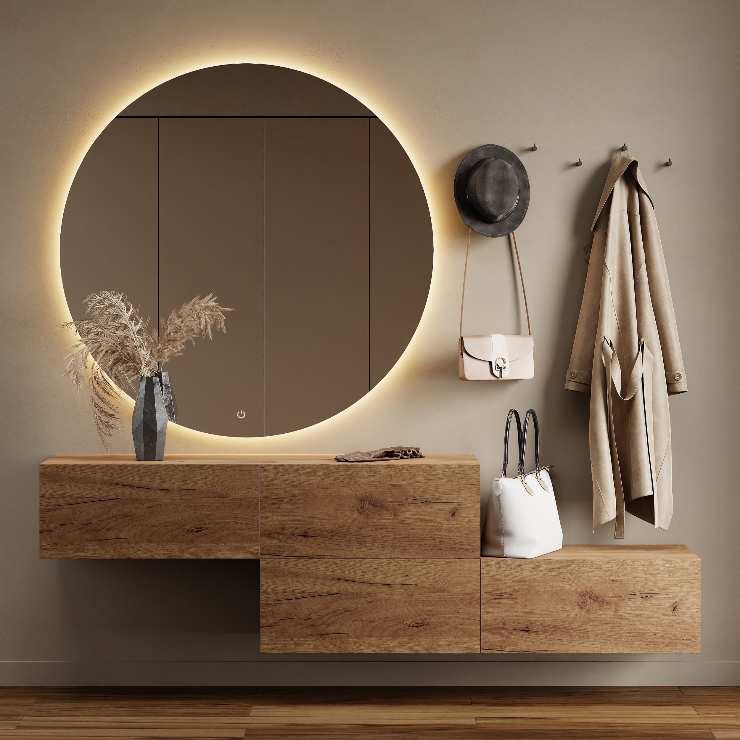 Planetmöbel Garderoben-Set Hängeschrank WEST 140 cm, günstig online kaufen