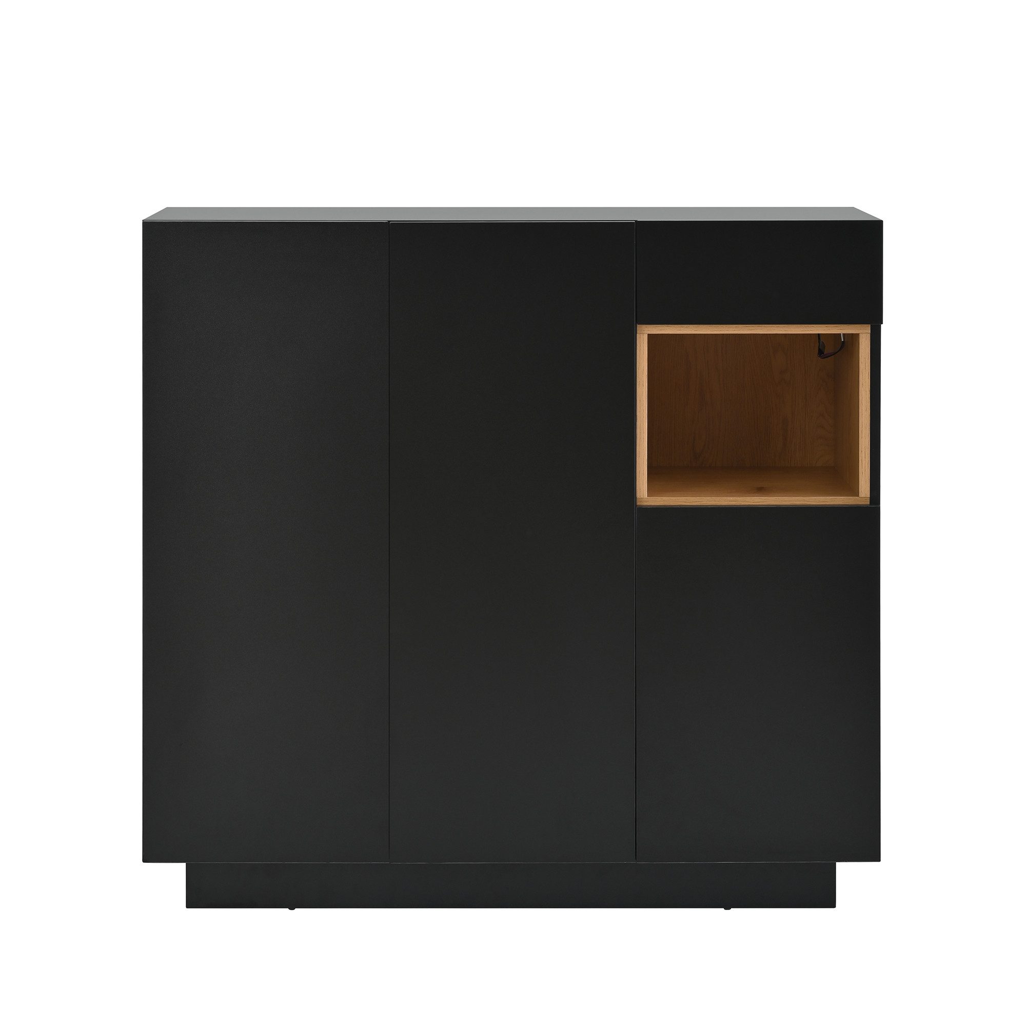 KLAM HOME Schuhschrank Moderner Schuhschrank mit LED-Beleuchtung (Schuhrega günstig online kaufen