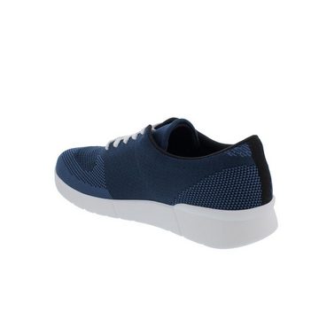BERKEMANN Linus Sneaker, navy / blau, Comfort Knit, Wechselfußbett, Weite H 590 Schnürschuh
