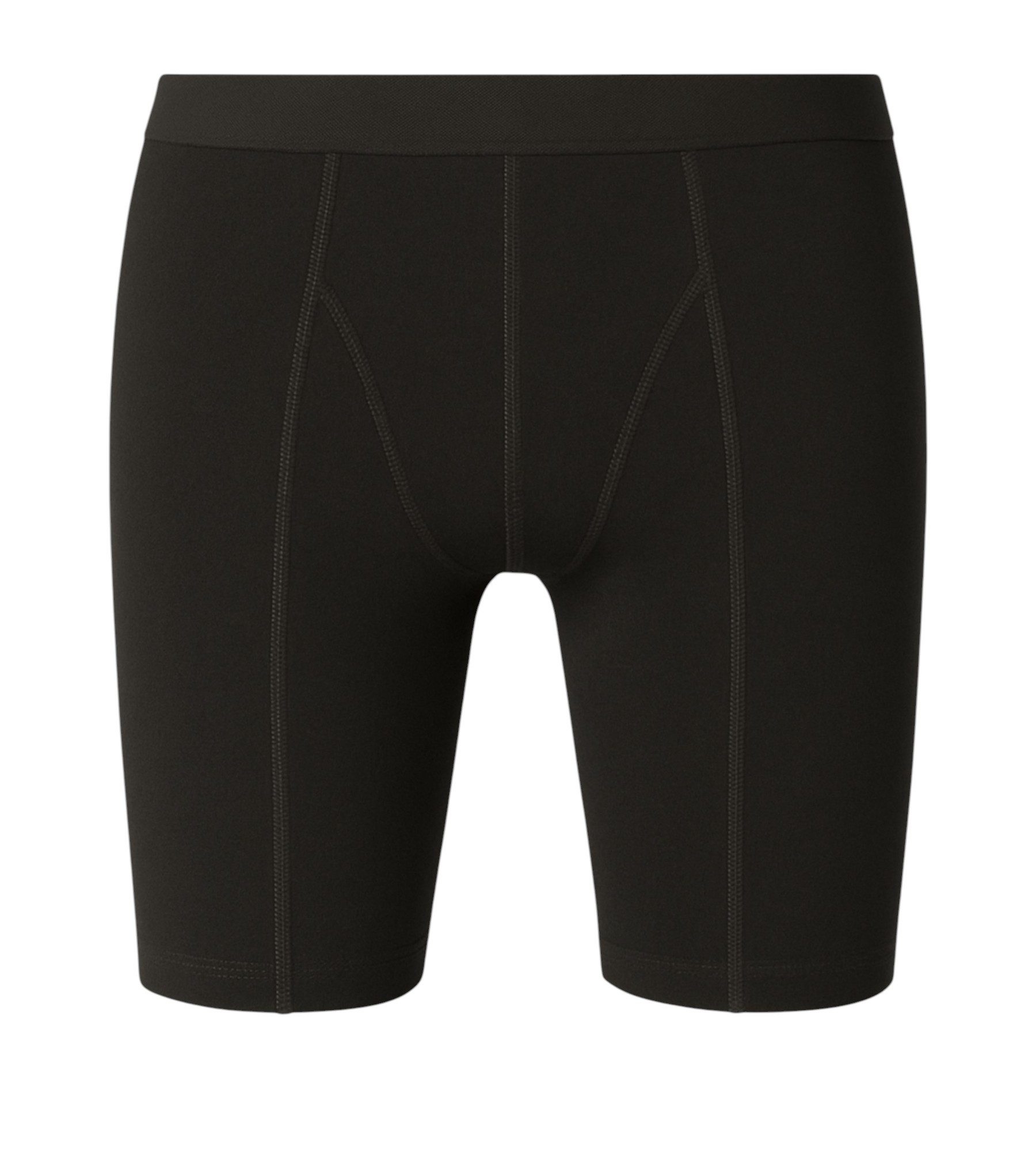 Langer Boxer 3er-5er Pack Herren Boxershorts langes Bein – Schwarz, Weiß, Navy Blau