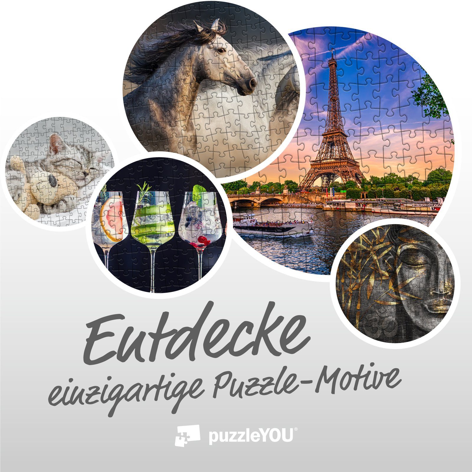 puzzleYOU Drahthaar-Zwergdackel-Welpe, Hunde, Puzzleteile, Dackel Puzzle puzzleYOU-Kollektionen 48 Niedlicher