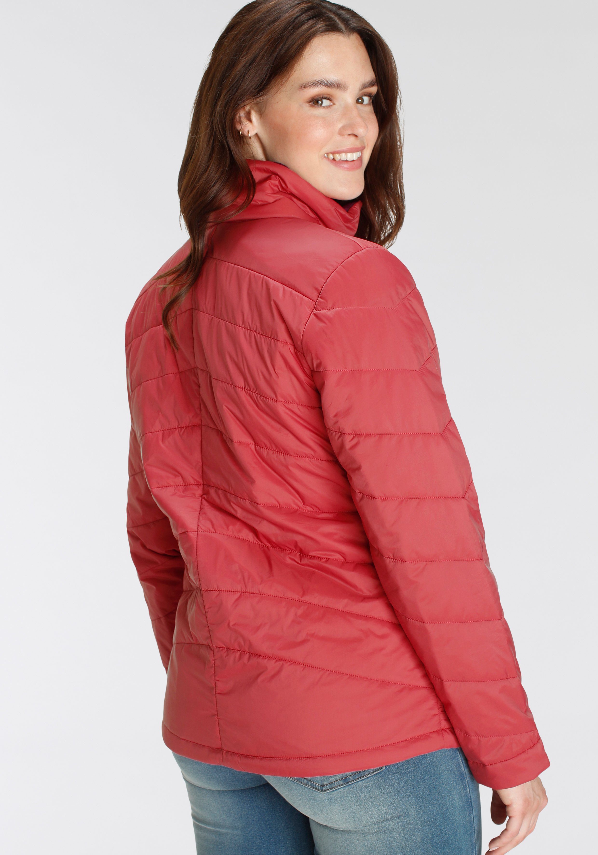 ripe m-loft Steppjacke Steppjacke raspberry Größen großen Sports in auch erhältlich Maier Damen