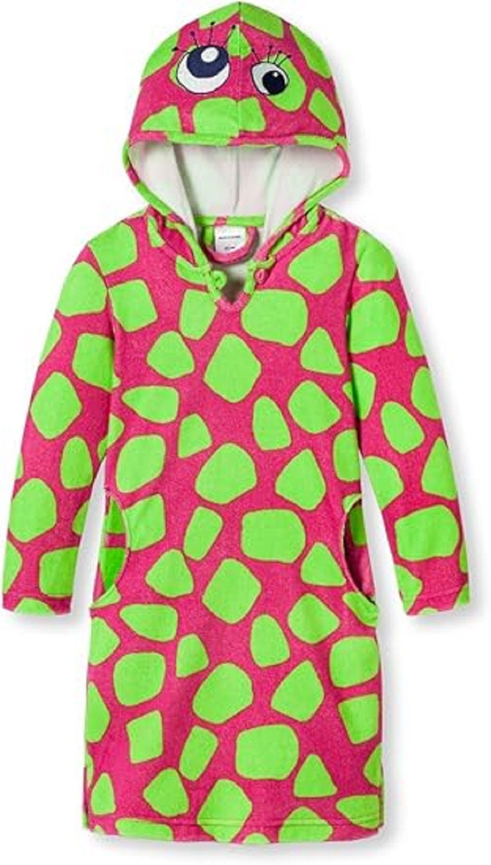 Schiesser Kinderbademantel Mädchen Strandkleid Frotteekleid Bademantel