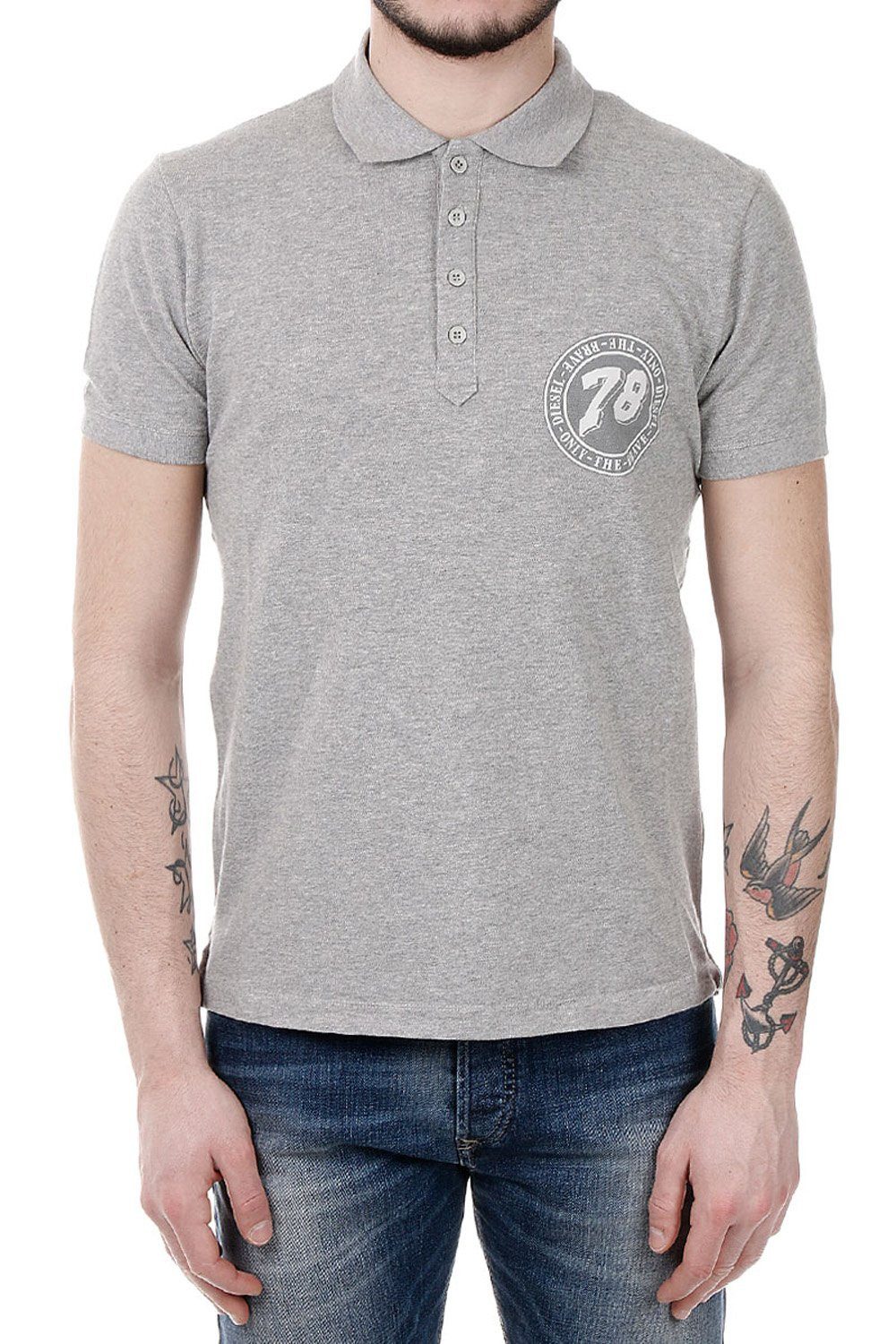 Diesel Poloshirt Diesel CL-T-HOWL CAMICIA Herren Shirt Poloshirt
