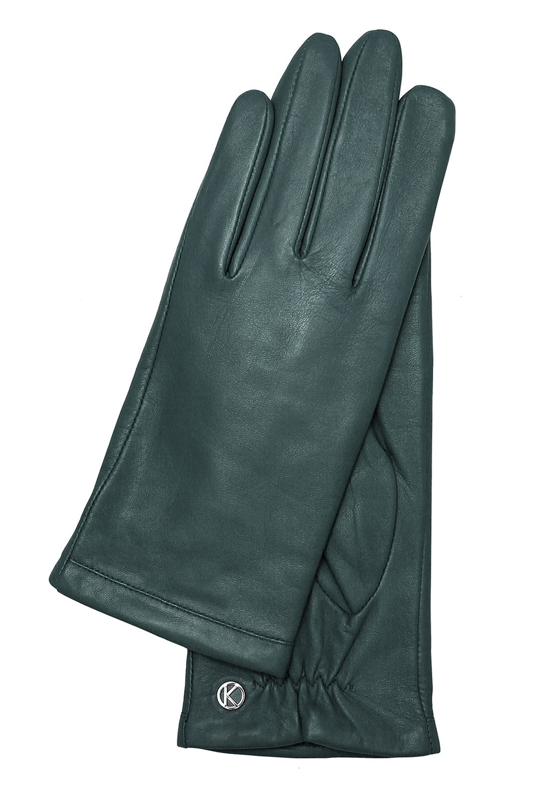 KESSLER Lederhandschuhe CHELSEA (Paar, 1-St., Handschuhe) Leather Working Group zertifiziertes Leder, kuscheliges Strickfutter