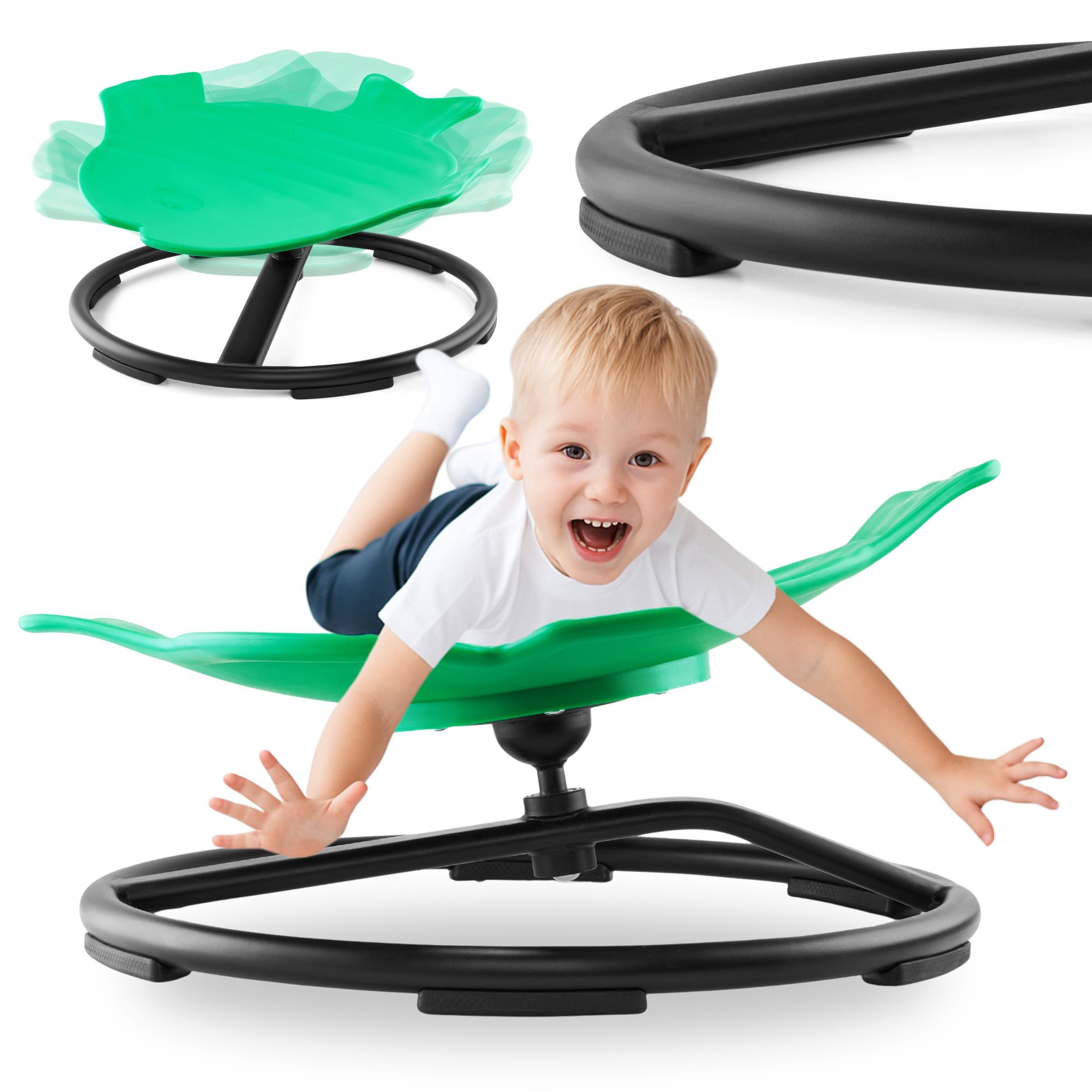 Mamabrum Lernspielzeug Mini-Karussell für Kinder, Fischform günstig online kaufen