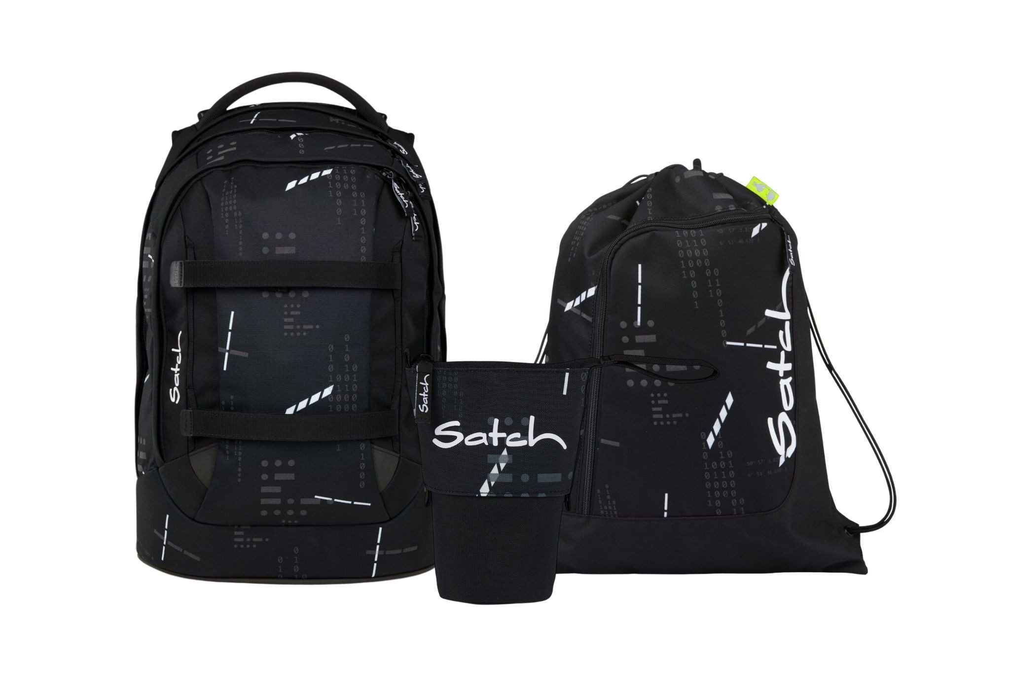 Schulranzen Schulrucksack-Set PACK Ninja Matrix 3-teilig