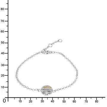 DUR Armband - Strandwellen - Strandsand - Silber 925/000 -, (1-tlg)