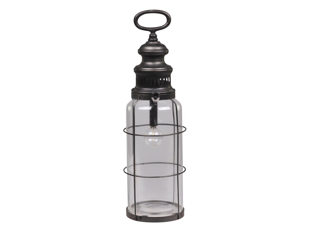 Chic Antique Windlicht Chic Antique - Laterne Windlicht Lampe LED Stalllaterne H 42cm