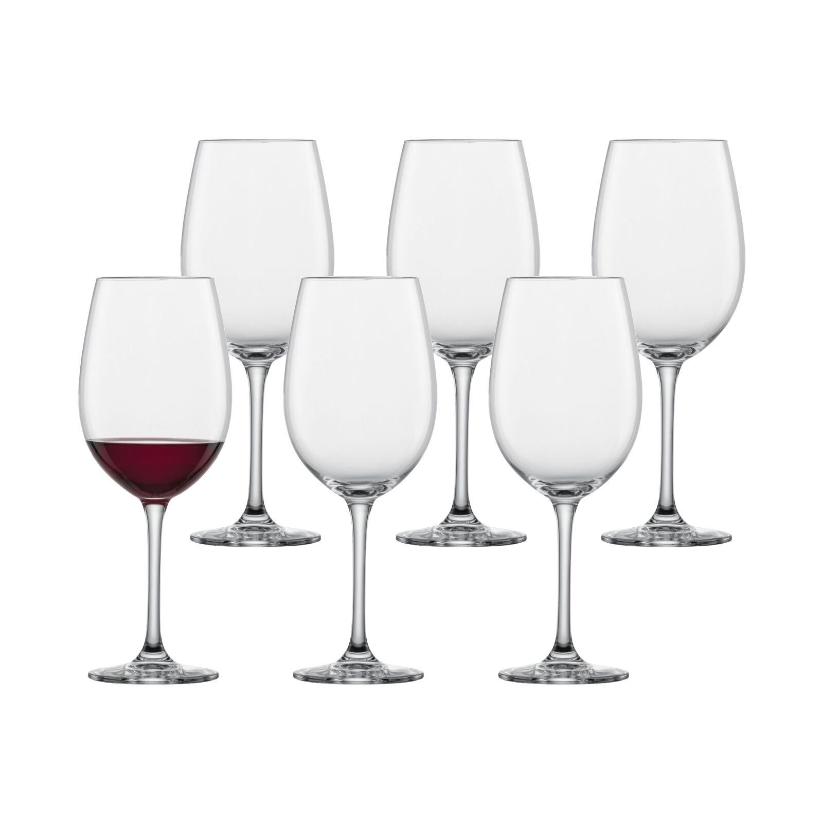 SCHOTT-ZWIESEL Weinglas Classico Burgunder Бокалы для красного вина 408 ml 6er Set, Glas