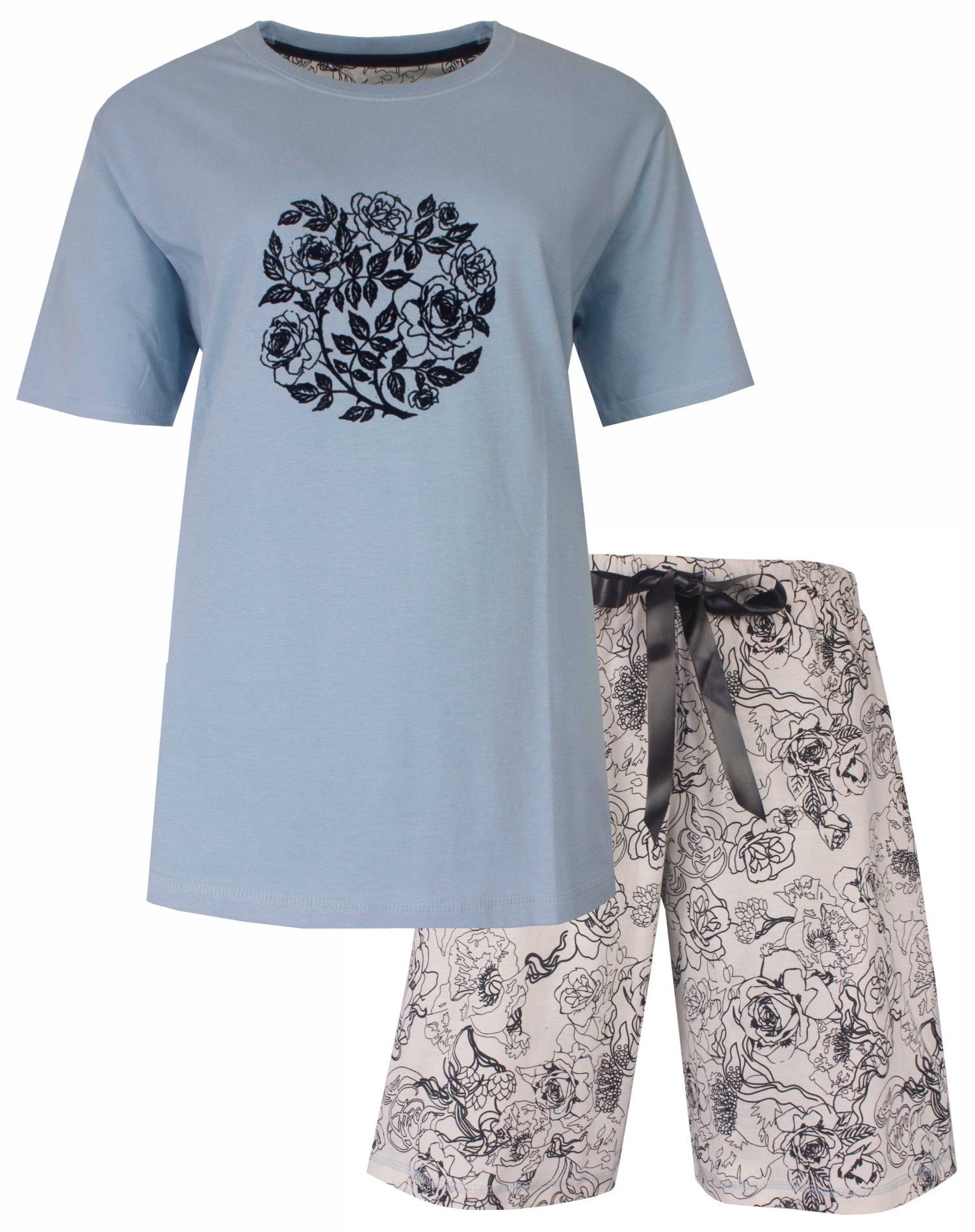 Shorty Damen Pyjama kurz